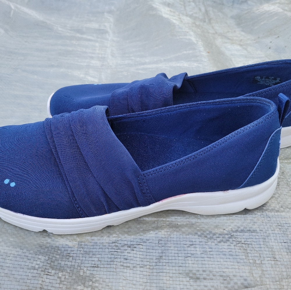 Ryka Womens Jamboree Navy Mesh Fashion Sneakers Shoes 11 M